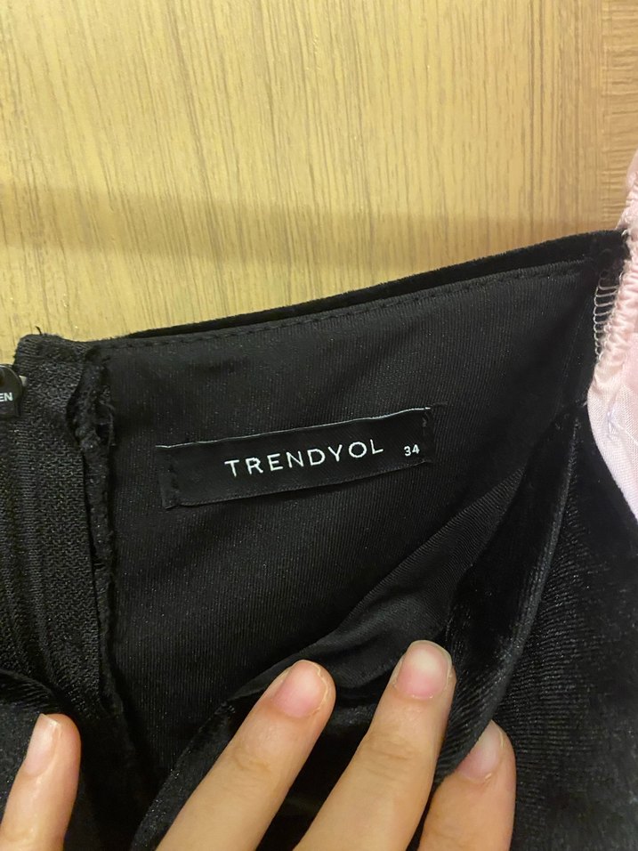 Pembe kadife bustiyer - Görsel 3