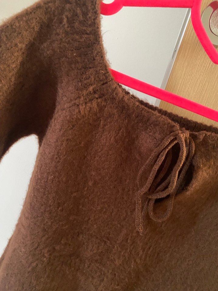 Kayık yaka kazak - Görsel 2