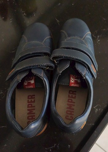 CAMPER ORİJİNAL dir 
Mavi Erkek Çocuk Özel Gün Ayakkabısı - Görsel 4