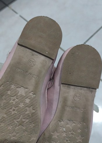 Pembe Kız Çocuk Babet Ayakkabı - Görsel 3