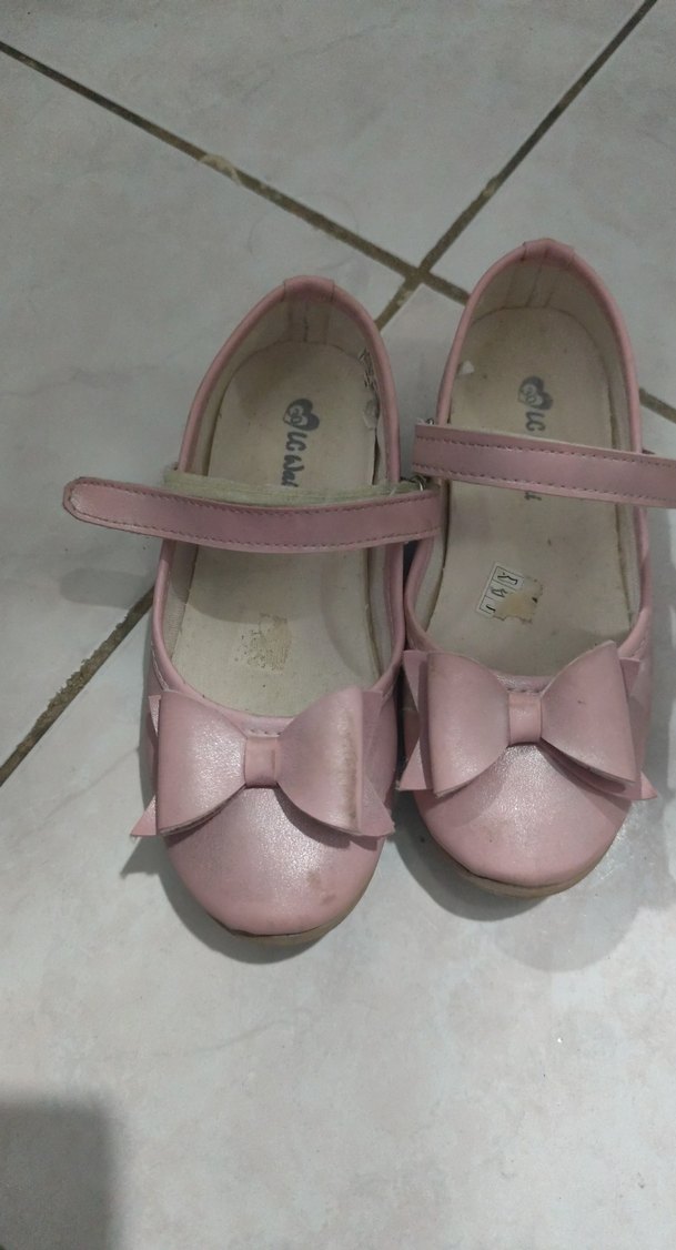 Pembe Kız Çocuk Babet Ayakkabı - Görsel 2