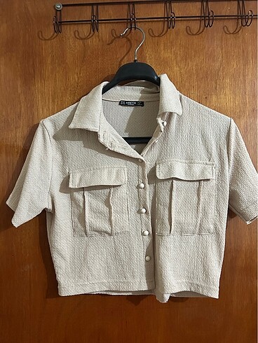 Polo Yaka Müslin Kumaş T-shirt