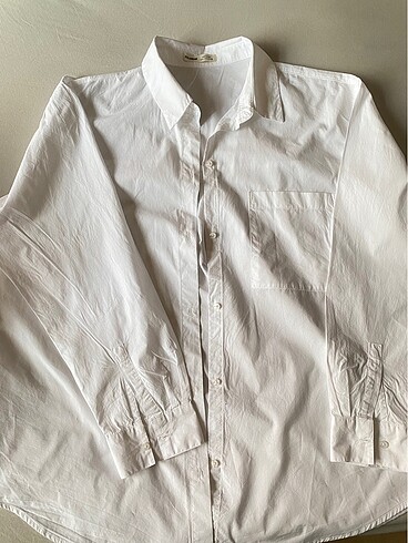 Pull and Bear Pull bear beyaz gömlek