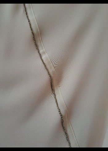 Bej Kadın Uzun Kollu Asimetrik Takım qupra ghisa venöve - Görsel 4