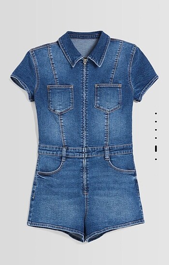 Bershka denim tulum