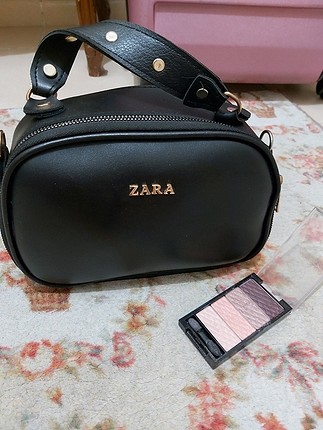 Zara çanta ve NYC far kiti