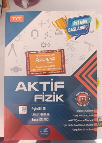 Aktif Fizik TYT Sınav Hazırlık Kitabı