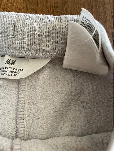 5 Yaş Beden H&M eşortman altı