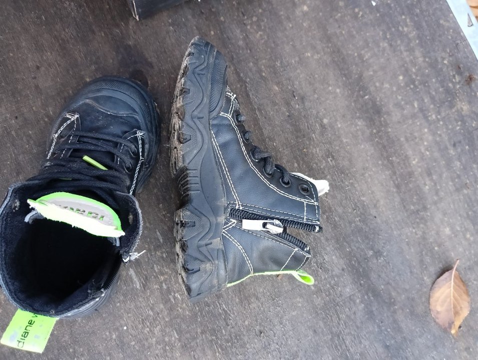 Gri Desenli Erkek Çocuk Kauçuk Bot - Görsel 4