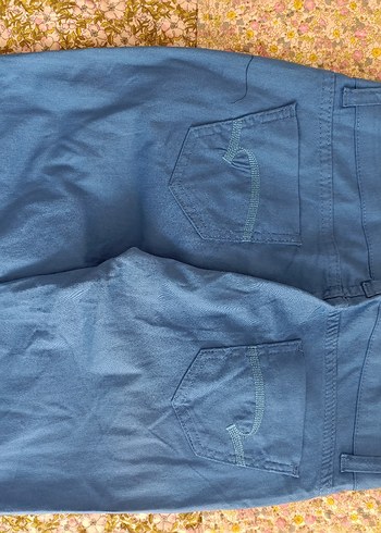 Kadın Mavi Dar Kesim Denim Pantolon - Görsel 6