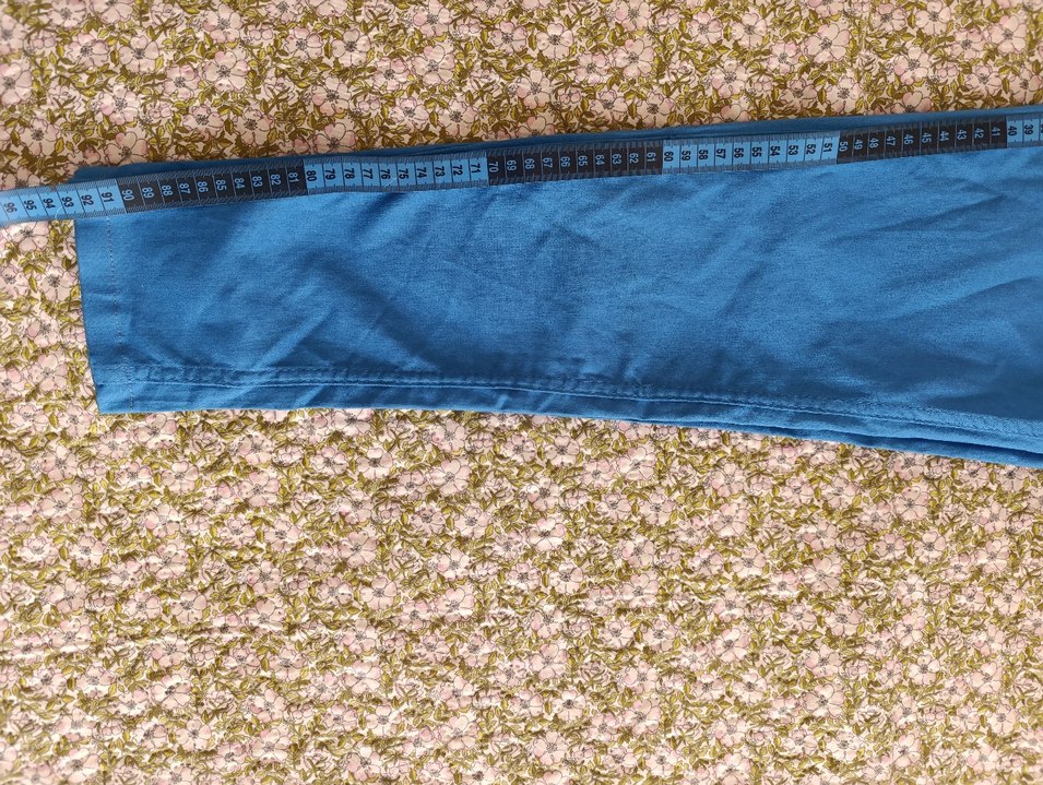 Kadın Mavi Dar Kesim Denim Pantolon - Görsel 2