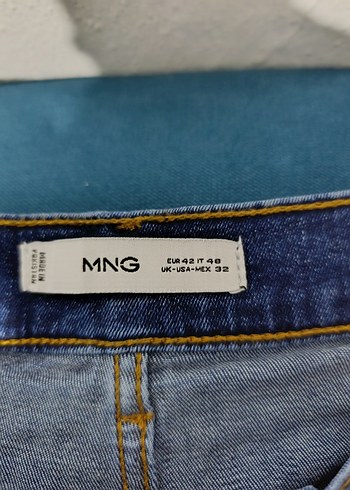 Erkek Mavi Normal Paça Elastik Kot Pantolon - Görsel 3