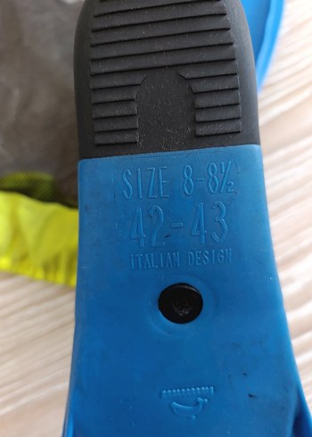 Mavi Erkek Su Ayakkabısı - palet - Görsel 6