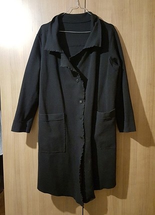 Siyah Oversize Hırka