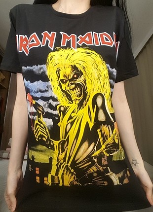 Diğer Iron Maiden T shirt S Beden 