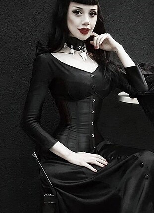 Underbust XS Korse Saten