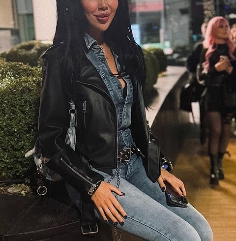 Derimod Derimont Kısa Deri Ceket