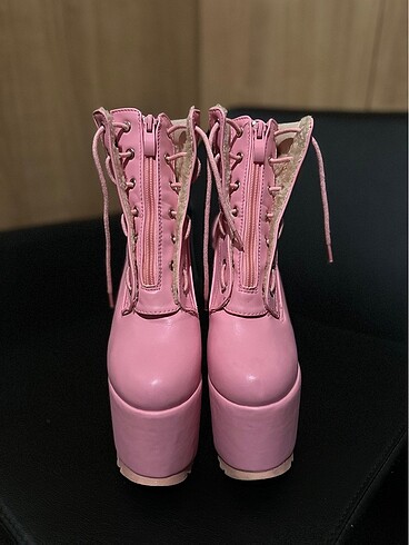 Pembe Pastel Goth Platform Bot. - Görsel 4