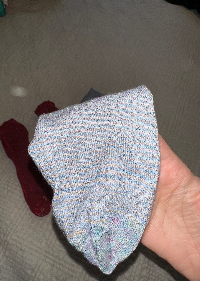 Simli Soket Çorap. - Görsel 2