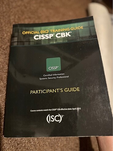 CISSP CBK PARTICIPANT'S GUIDE kitap