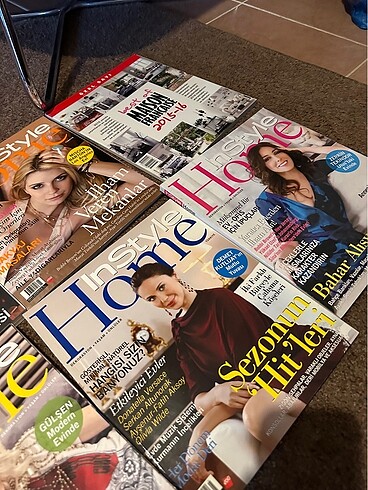 Beden Instyle Home dergisi 7 adet