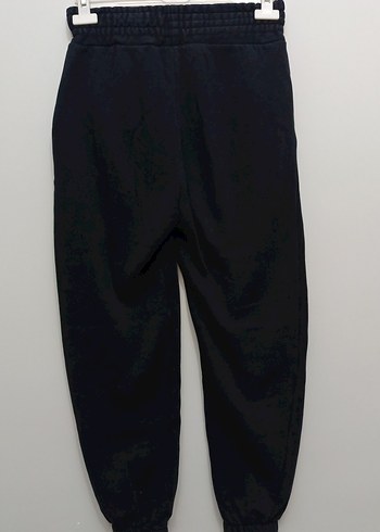 Siyah Kadın Rahat Kesim Eşofman Altı - Görsel 2