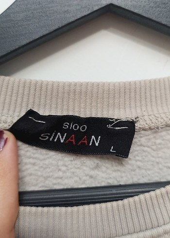 Kadın Gri Baskılı Uzun Kollu Sweatshirt - Görsel 3