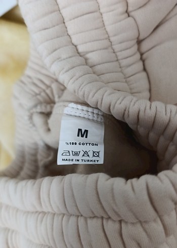 Bej Kadın Rahat Kesim Eşofman Altı - Görsel 3