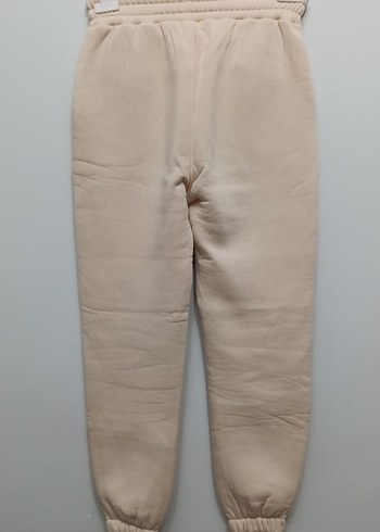 Bej Kadın Rahat Kesim Eşofman Altı - Görsel 2