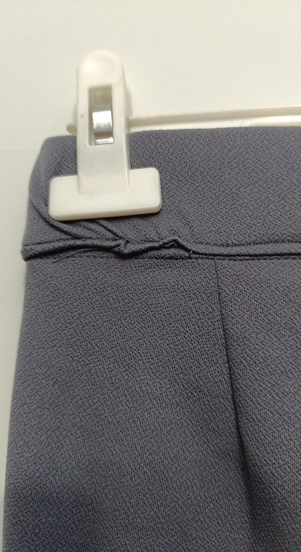 Gri Kadın Midi Kumaş Pantolon - Görsel 3