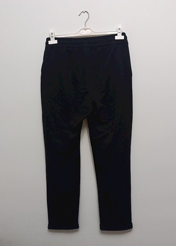 Siyah Regular Fit Midi Denim Pantolon - Görsel 2