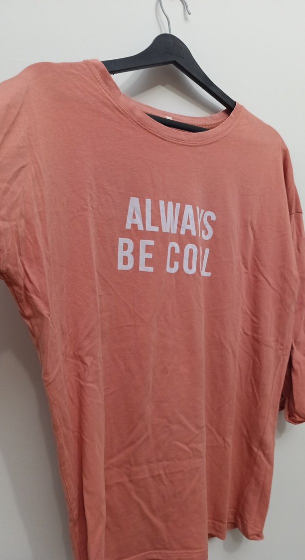 Kız Çocuk Bej Uzun Kollu Baskılı Tişört - Görsel 3