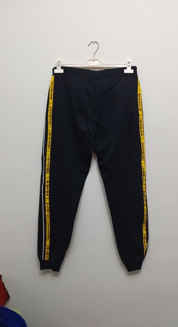 Siyah Kemerli Kadın Eşofman Altı - Görsel 2