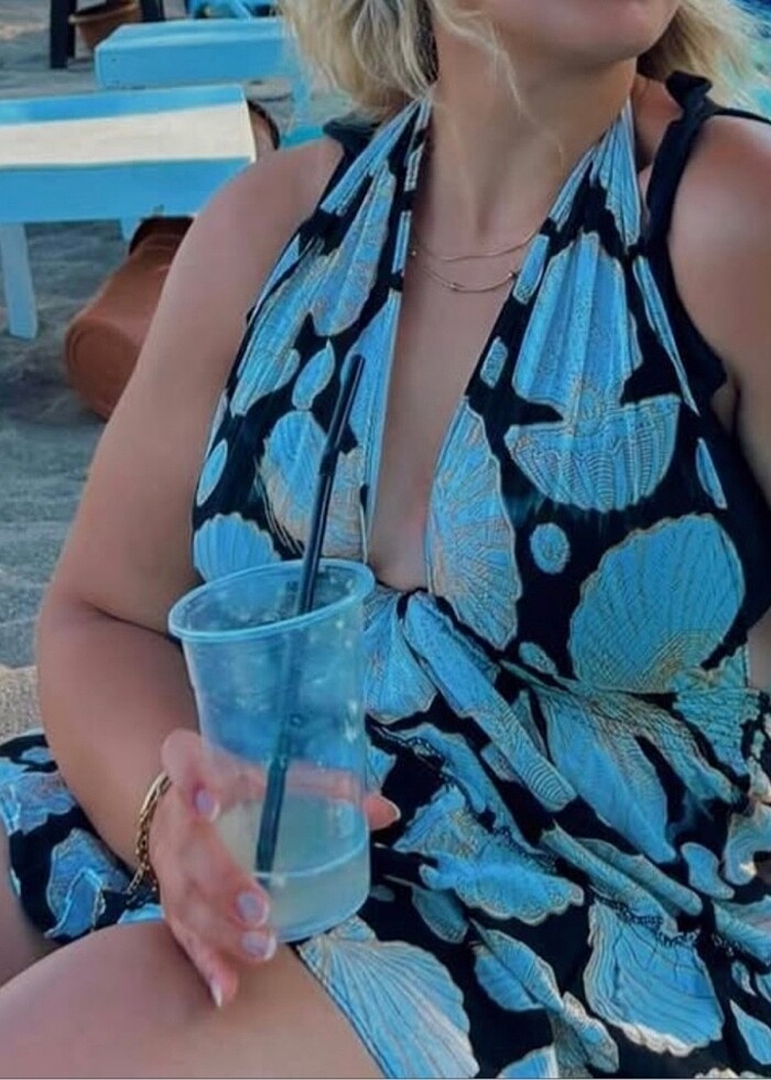 Trendyol plaj elbisesi - Görsel 4