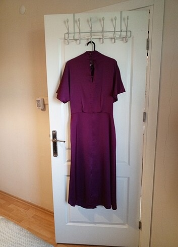 xl Beden bordo Renk Elbise 
