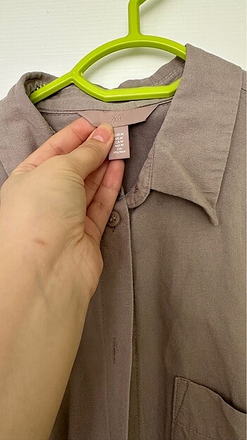 H&M keten gömlek