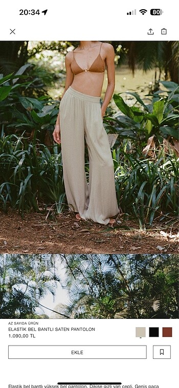 Zara pantolon