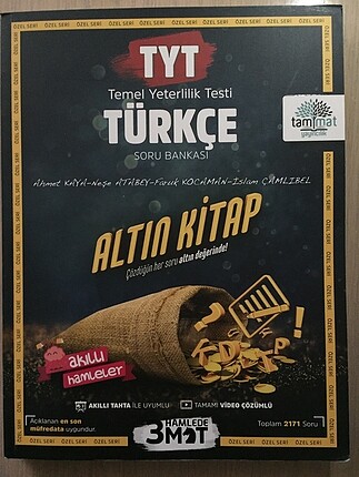 Tammat yayınları TYT Türkçe soru bankası