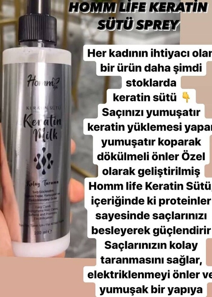 Keratin sprey - Görsel 5