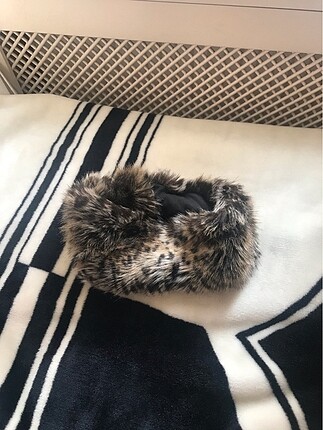 Leopar kürklü şapka