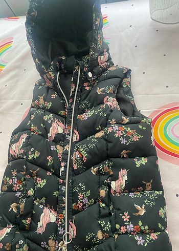 Kız Çocuk yelek ve mont - Görsel 2