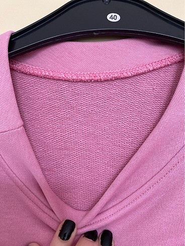 m Beden Pembe sweatshirt