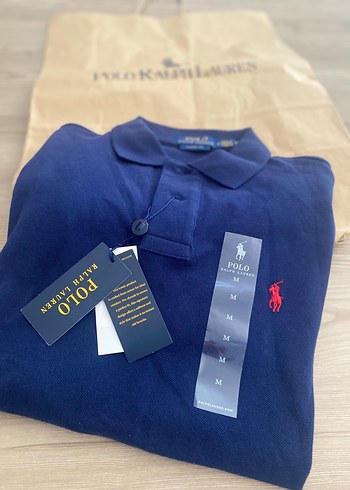 m Beden Polo Ralph Lauren Erkek Lacivert kısa Kollu Polo