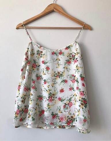 Mango askılı bluz