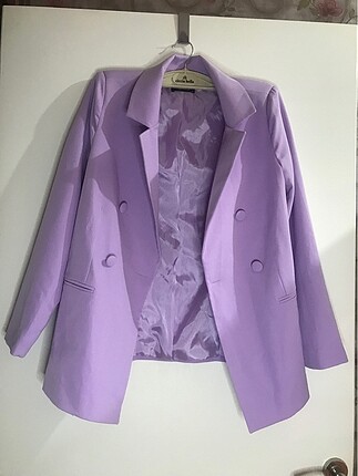 Trendyolmilla lila/mor blazer ceket