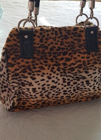 Beden çeşitli Renk Prada leopar çanta