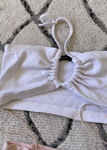 Diğer Beyaz Mini Street Wear Bralet