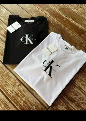 Calvin Klein Beyaz Baskılı Tişört