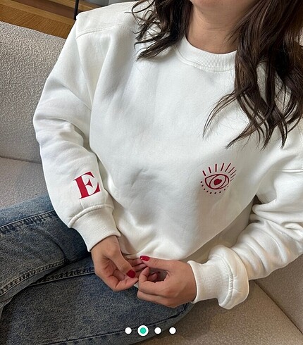 Baş Harfinize Özel Sweatshirt