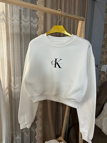 s Beden beyaz Renk Ck Sweatshirt